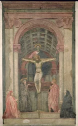 De Drie-eenheid, 1427-28 (detail)